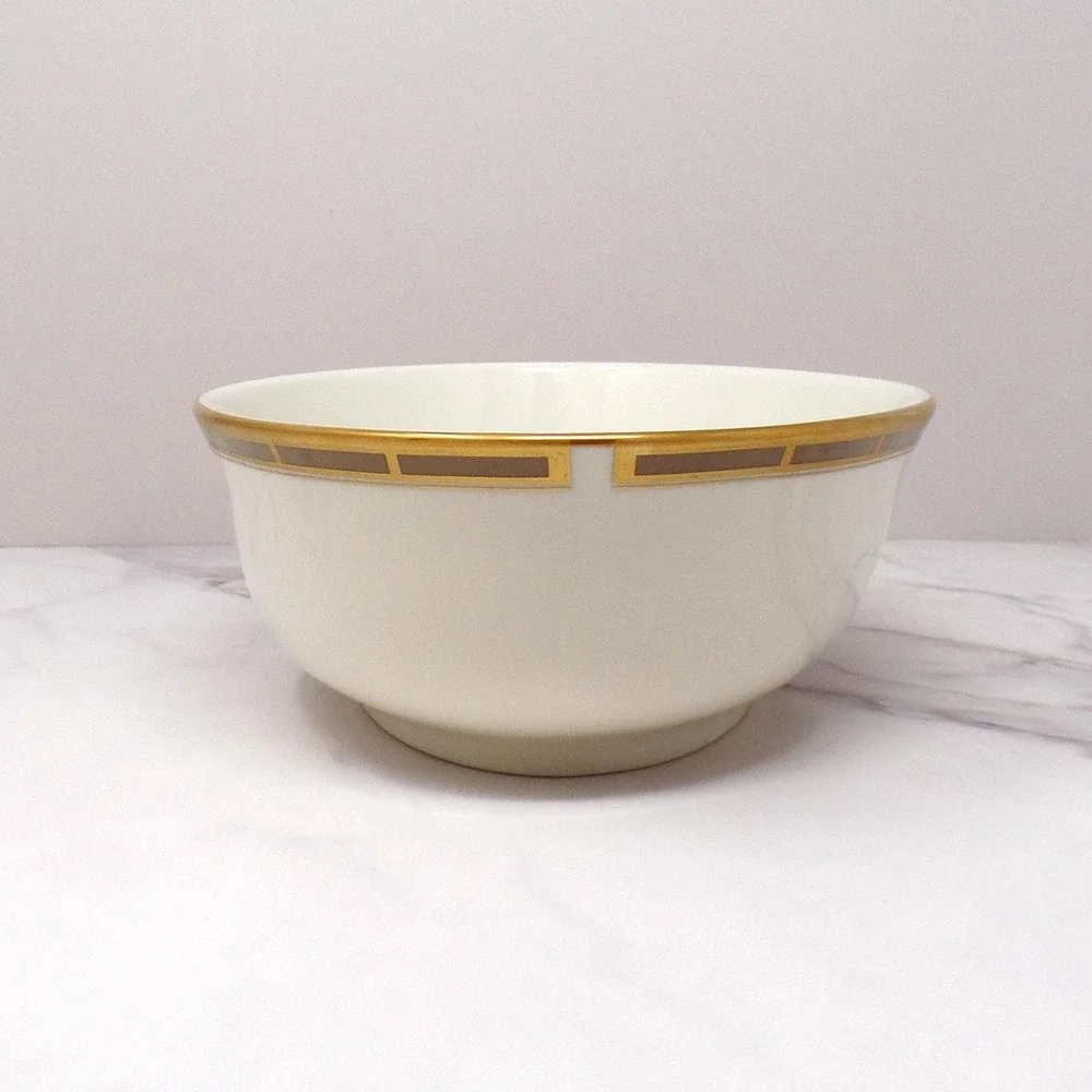 Vintage Lenox Bone China Desert Vista Oval Vegetable Serving Bowl